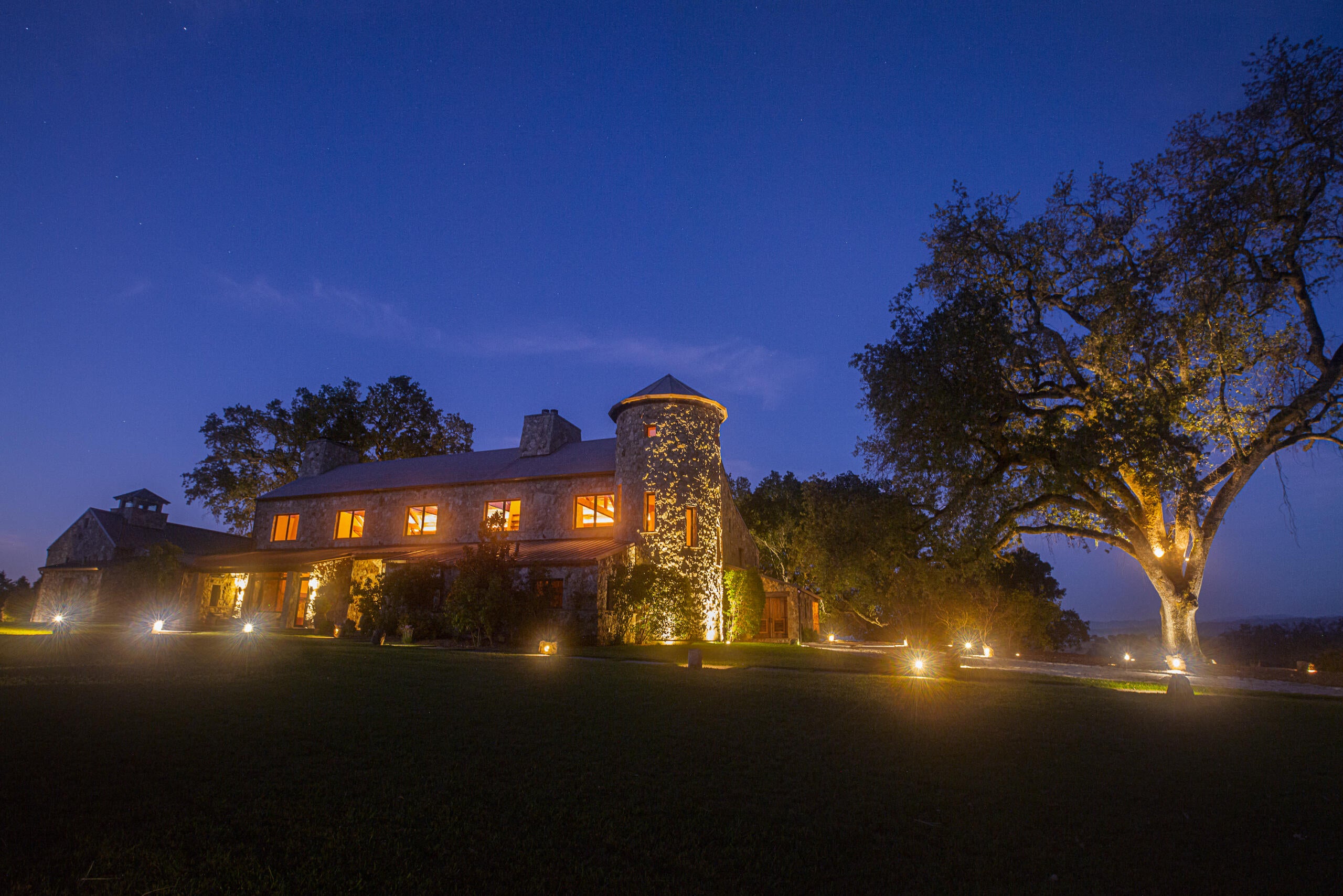 Night time Residence