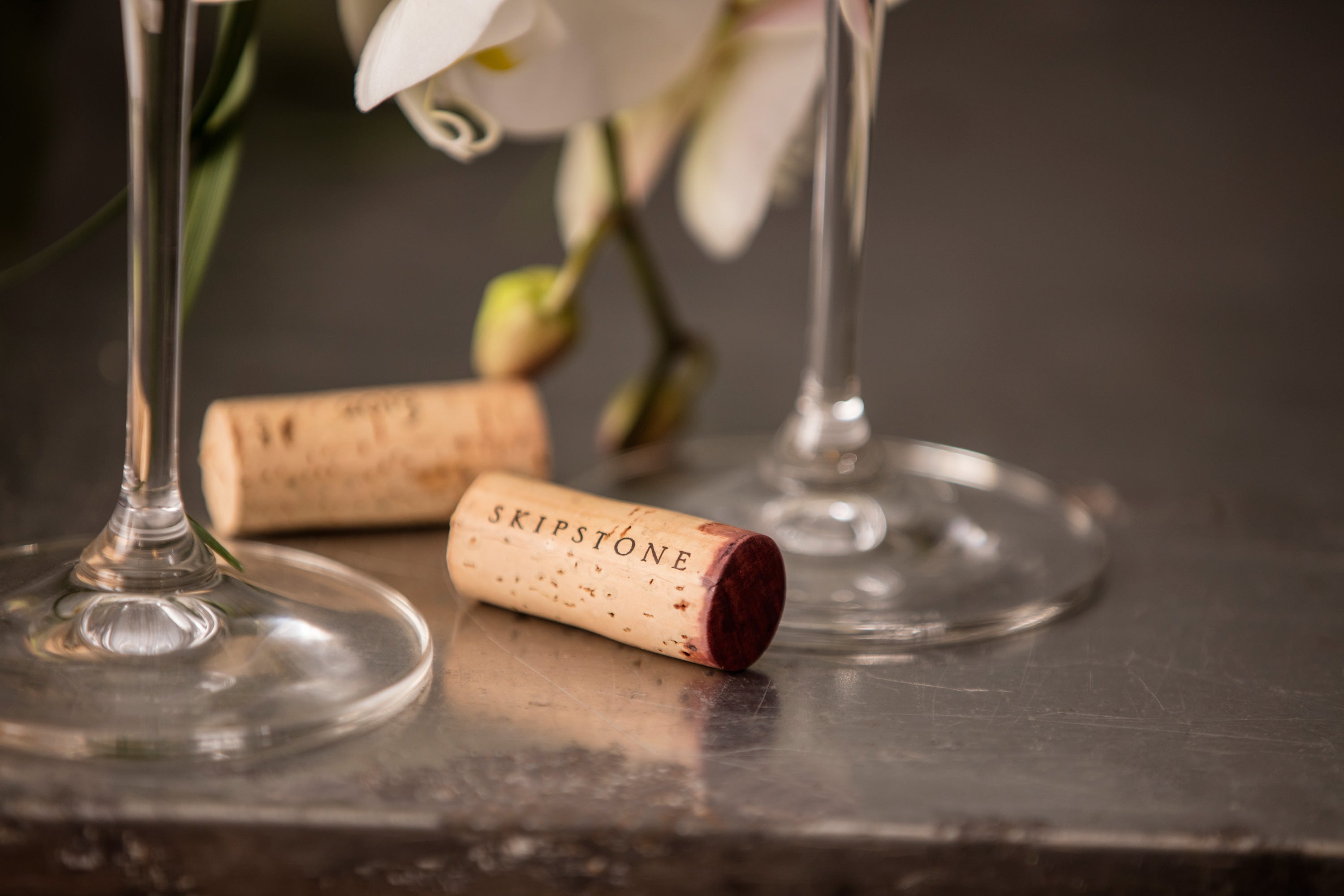 Skipstone corks and stems