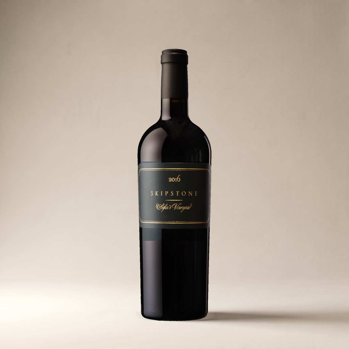 Skipstone wine bottle — approved studio photograph