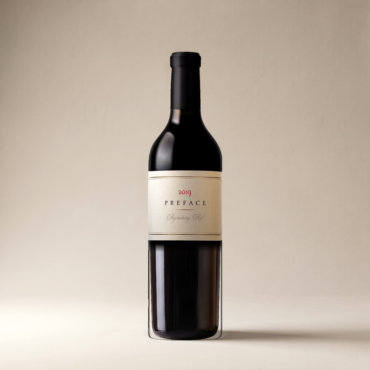 2019 Preface Proprietary Red — approved studio photograph