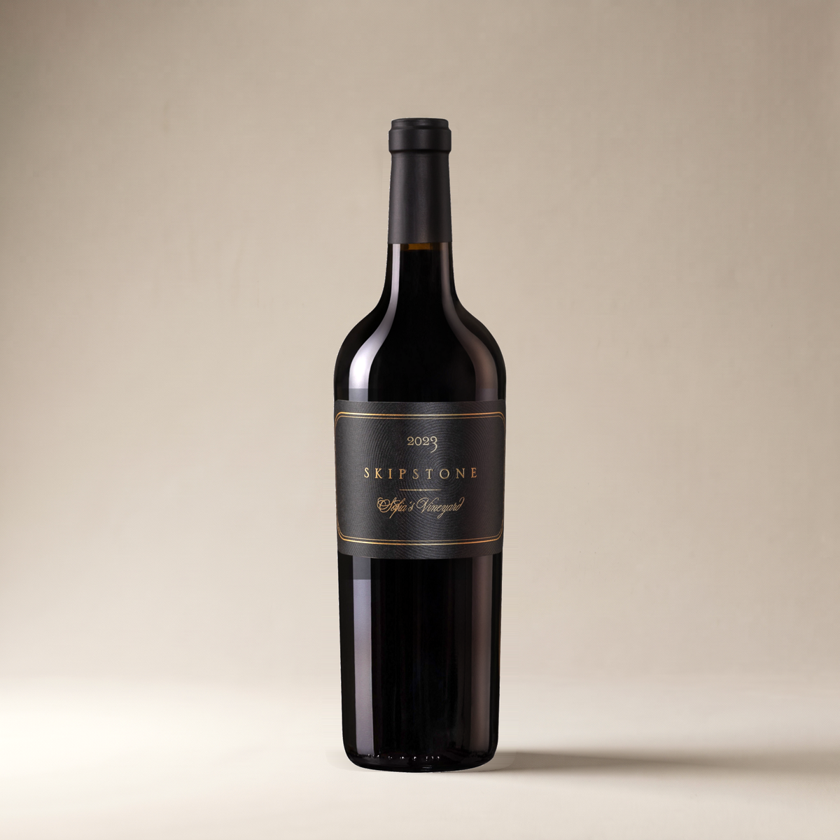 Skipstone wine bottle — approved studio photograph