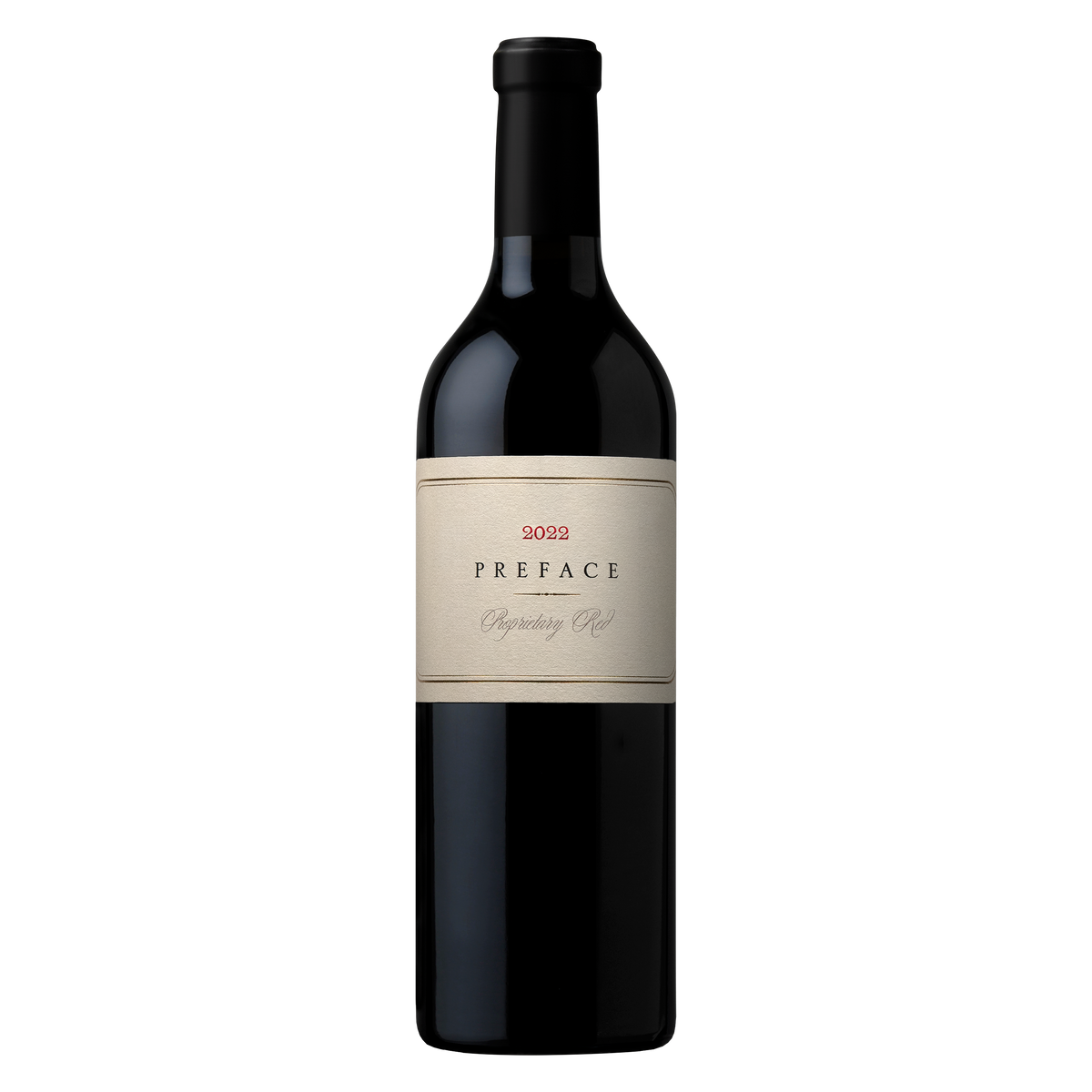 2022 Skipstone Preface Proprietary Red bottle